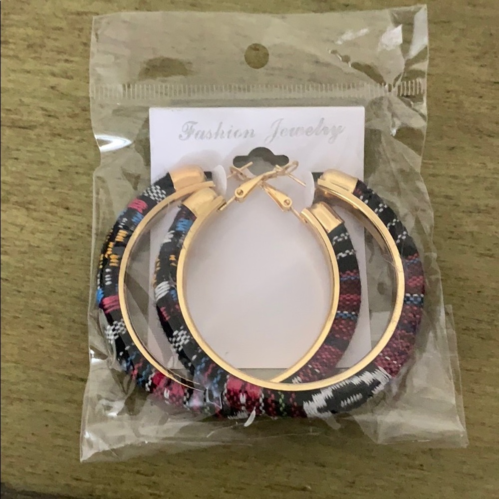 Mayan textile Earrings